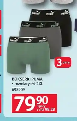 Selgros Bokserki męskie Puma 3-pak oferta