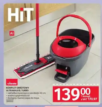 Komplet obrotowy Ultramax XL Turbo Vileda