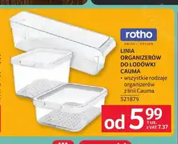 Selgros Organizer do lodówki Rotho Cauma oferta