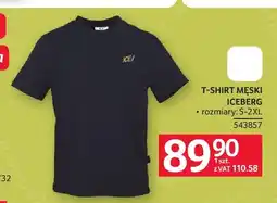 Selgros T-shirt męski Iceberg oferta