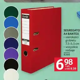 Selgros Segregator A4 Bantex oferta