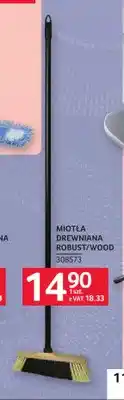 Selgros Miotła drewniana Robust/Wood oferta