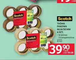 Selgros Taśma pakowa Scotch 6-pak oferta