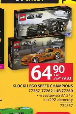 Selgros Klocki Lego Speed Champions 77257 oferta