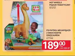Selgros Megapojazd z dmuchanym dinozaurem Psi Patrol oferta