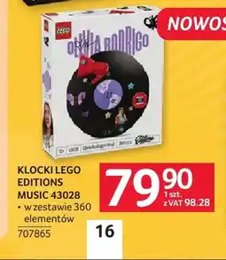 Selgros Klocki Lego Editions Music 43028 oferta