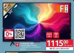 Selgros Telewizor Tv Qled 50 50P7 oferta