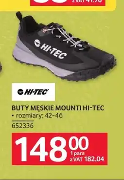 Selgros Buty męskie Mounti Hi-Tec oferta