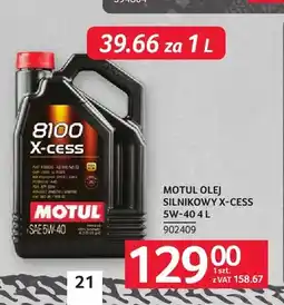Selgros Olej silnikowy Motul X-cess 5W-40 oferta