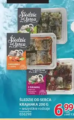 Selgros Śledzie krajanka Kaszubskie z cebulką Śledzie od Serca oferta