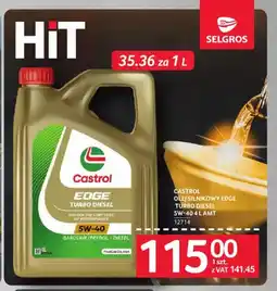 Selgros Olej silnikowy Castrol Edge Turbo Diesel 5W-40 oferta