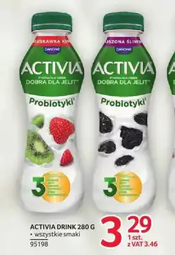 Selgros Jogurt pitny Activia Drink truskawka kiwi oferta