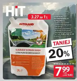 Selgros Letni płyn do spryskiwaczy Autoland oferta