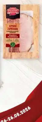 Selgros Szynka zapiekana w glazurze karmelowej plastry Pekpol oferta