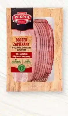 Selgros Boczek zapiekany w glazurze karmelowej plastry Pekpol oferta