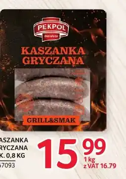 Selgros Kaszanka gryczana Pekpol oferta