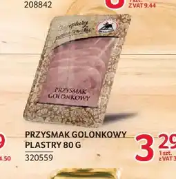 Selgros Przysmak golonkowy plastry ZMB Białystok oferta