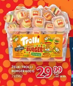 Selgros Żelki Trolli Burger oferta