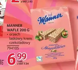 Selgros Wafle Manner orzech laskowy oferta