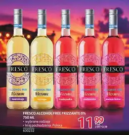 Selgros Wino bezalkoholowe Fresco Alcohol Frizzante marakuja oferta