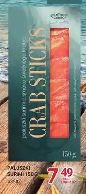 Selgros Paluszki surimi Garso Crab Sticks oferta