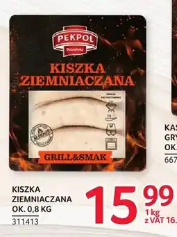 Selgros Kiszka ziemniaczana Pekpol oferta