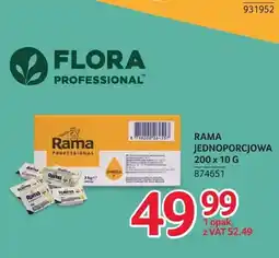 Selgros Margaryna Rama Jednoporcjowa 200-pak oferta
