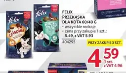 Selgros Przekąska dla kota Felix Crispies oferta