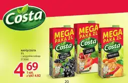 Selgros Napój Costa Czarna Porzeczka oferta