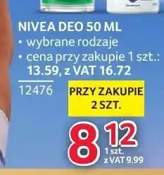 Selgros Dezodorant roll-on Nivea Men Fresh Sensation oferta