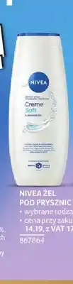 Selgros Żel pod prysznic Nivea Creme Soft oferta
