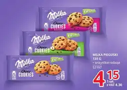 Selgros Ciastka Milka Pieguski Choco Cookies Raisins oferta