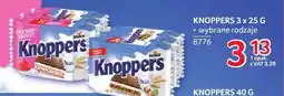 Selgros Wafel Knoppers 3-pak oferta