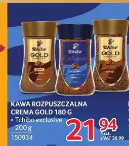 Selgros Kawa rozpuszczalna Tchibo Gold Selection Crema oferta