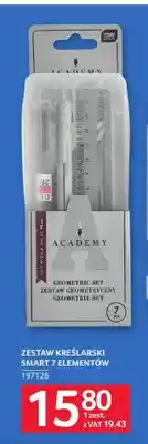 Selgros Zestaw kreślarski Smart 7 elementów Interdruk Academy oferta