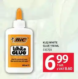 Selgros Klej BIC White Glue oferta