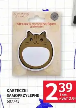 Selgros Karteczki samoprzylepne Miau Mau Team oferta