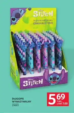 Selgros Długopis wymazywalny Disney Stitch oferta