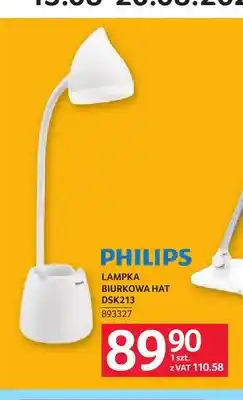 Selgros Lampka biurkowa Philips Hat DSK213 oferta