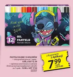 Selgros Pastele olejne 12 kolorów Disney Stitch oferta