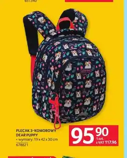 Selgros Plecak 3-komorowy Astrabag Dear Puppy oferta