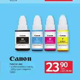Selgros Tusz Canon GI-490 oferta
