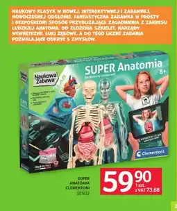 Selgros Zabawka edukacyjna Clementoni Super Anatomia oferta