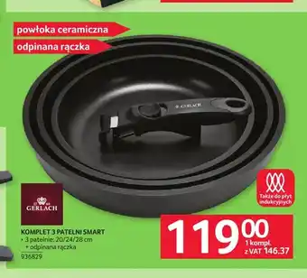 Komplet 3 patelni Smart Gerlach