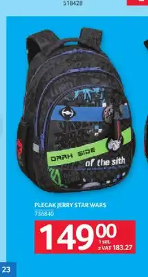 Selgros Plecak Jerry Star Wars CoolPack oferta