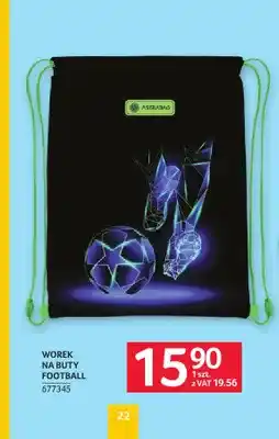 Selgros Worek na buty Astrabag Football oferta