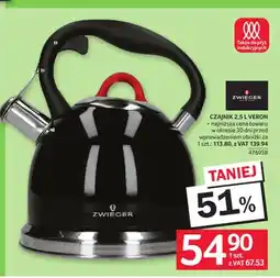 Selgros Czajnik 2,5 l Veron Zwieger oferta