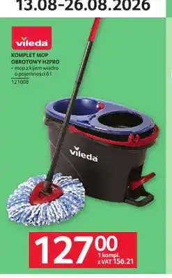 Selgros Komplet mop obrotowy H2PRO Vileda oferta