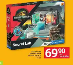 Selgros Laboratorium Clementoni Jurassic World Secret Lab oferta