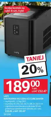 Selgros Kostkarka do lodu Lafe Ice Cube Maker oferta